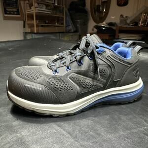 Herman Survivors Men’s 8.5 Cassle Composite Toe Work Boot Black Blue 825